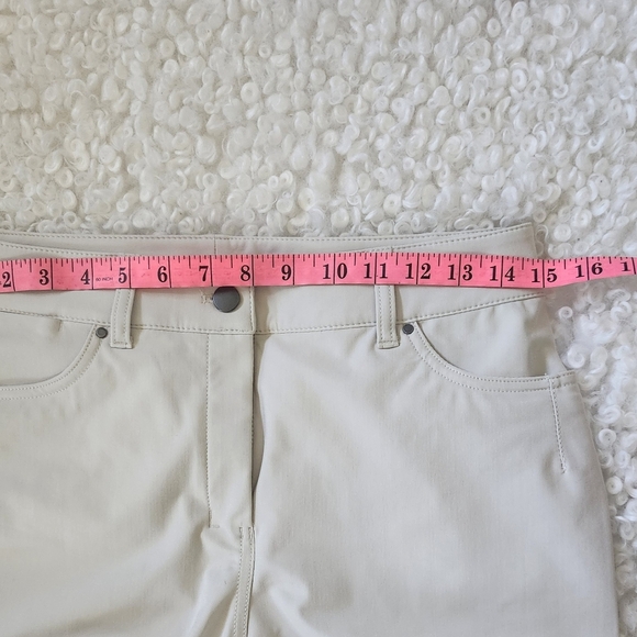 lululemon City Sleek 5 Pocket Wide Leg Hi-Rise 7/8  Lengh Cropped pant Sz 28 Y2K - Picture 15 of 16